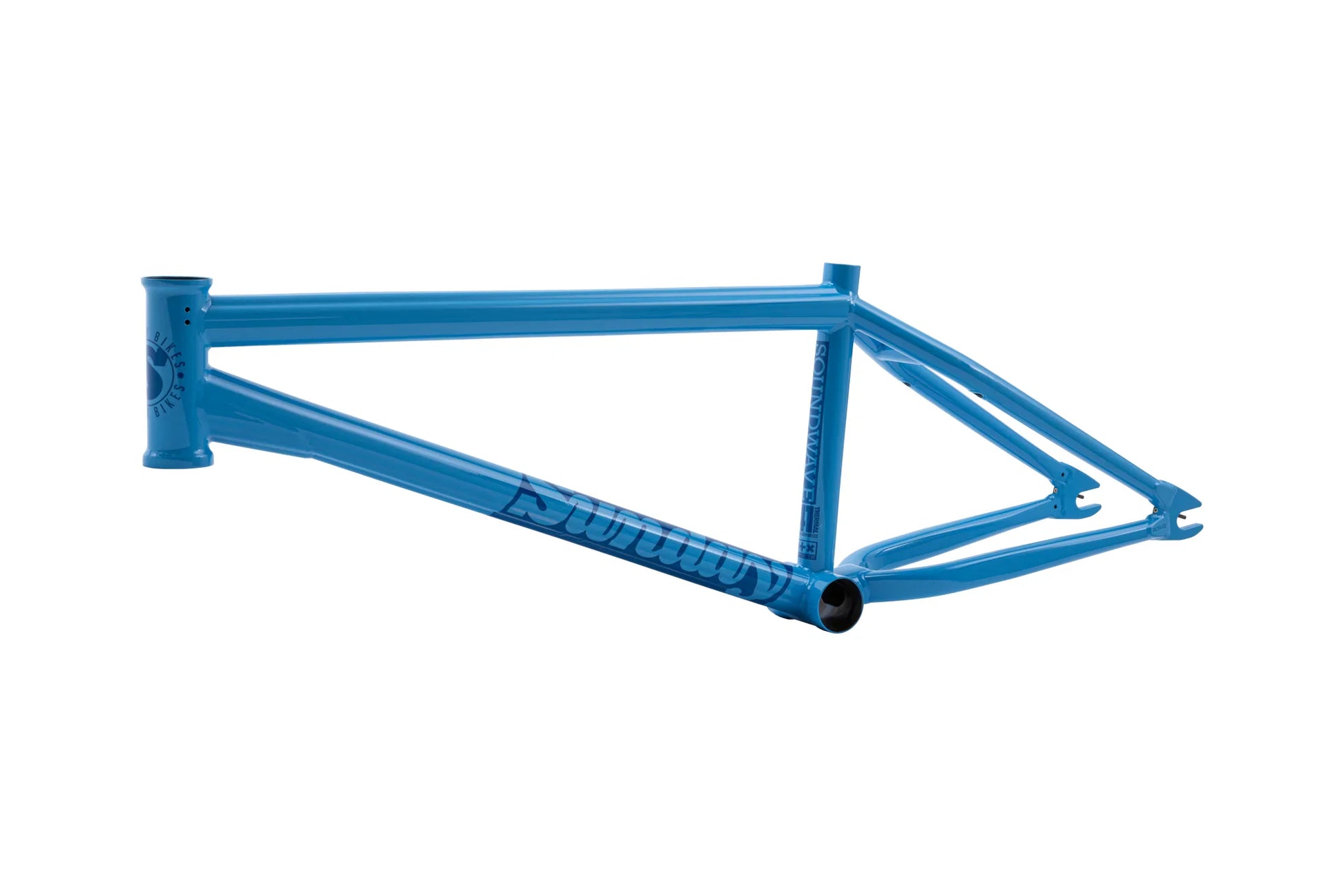 Sunday BMX Parts Sunday Soundwave v3 Frame Gloss Lichen Blue with Blue Decals