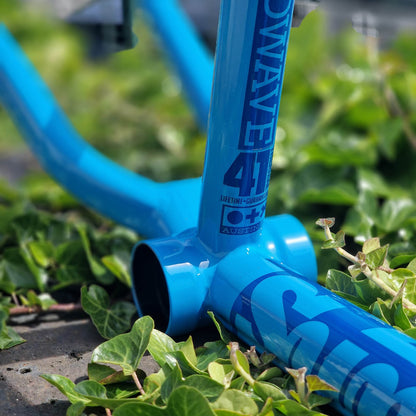 Sunday BMX Parts Sunday Soundwave v3 Frame Gloss Lichen Blue with Blue Decals