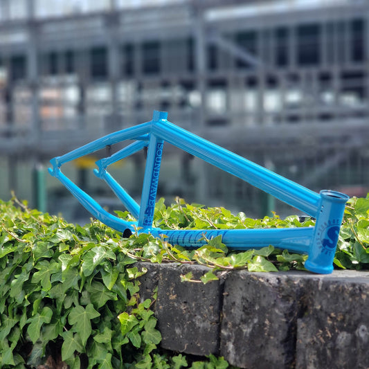 Sunday BMX Parts Sunday Soundwave v3 Frame Gloss Lichen Blue with Blue Decals