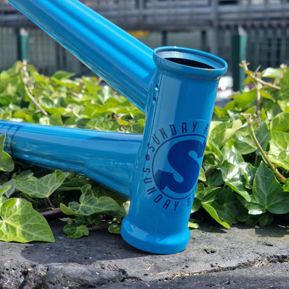 Sunday BMX Parts Sunday Soundwave v3 Frame Gloss Lichen Blue with Blue Decals