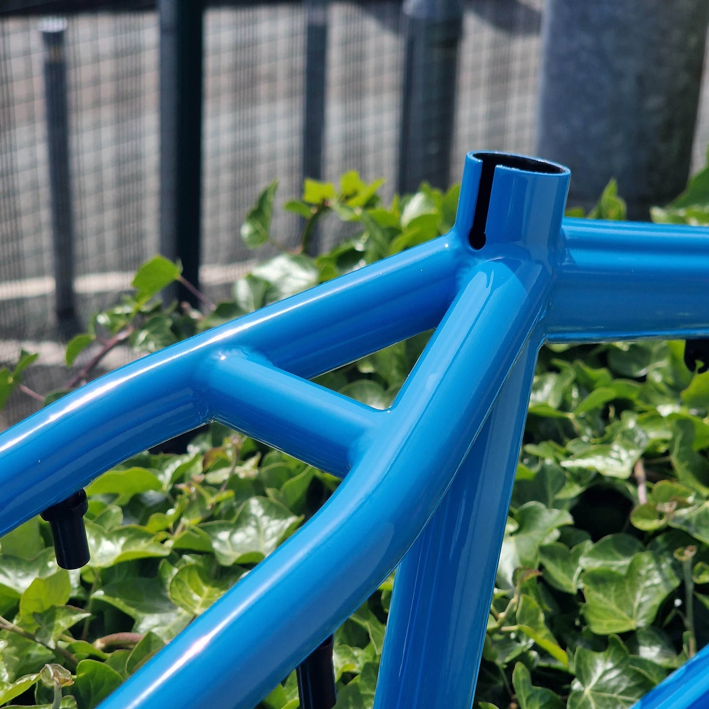Sunday BMX Parts Sunday Soundwave v3 Frame Gloss Lichen Blue with Blue Decals