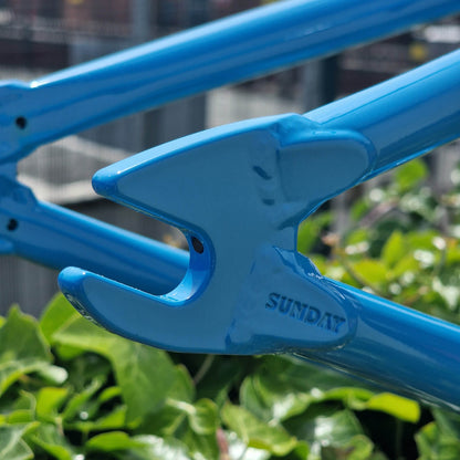 Sunday BMX Parts Sunday Soundwave v3 Frame Gloss Lichen Blue with Blue Decals