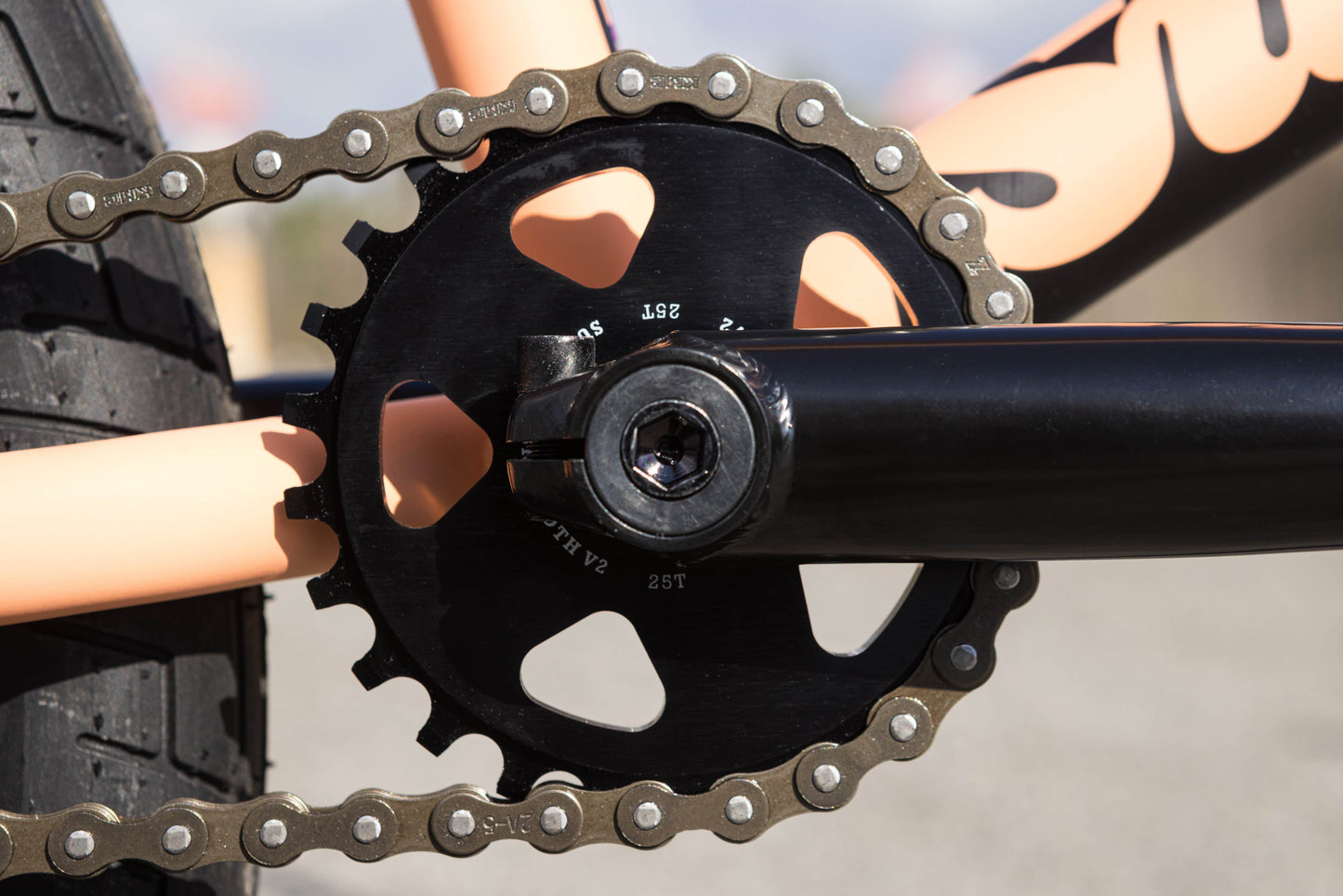 Sunday BMX Bikes Matte Peach / 20.75 / RHD Sunday Street Sweeper 20.75" TT Bike Seeley Matte Peach