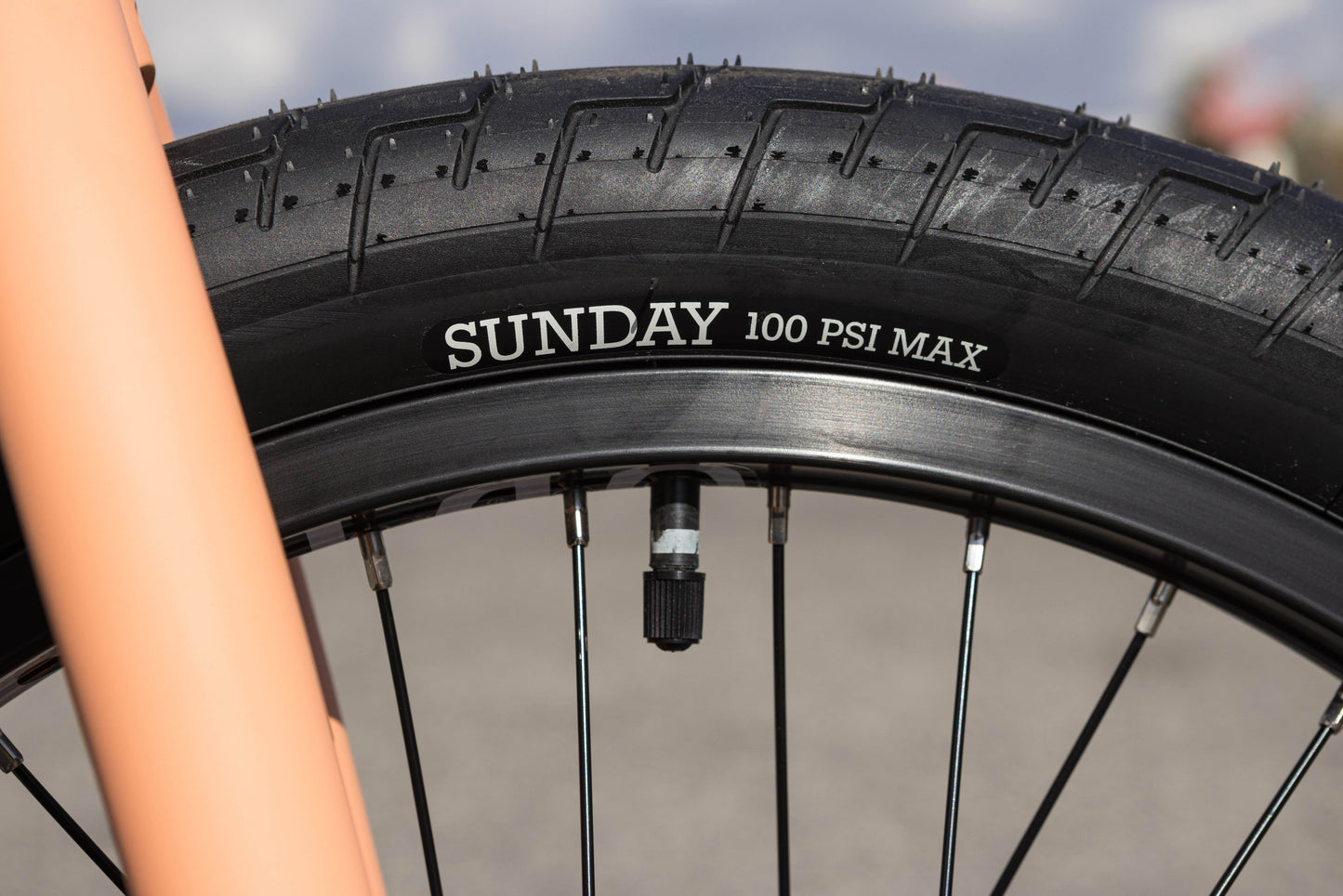 Sunday BMX Bikes Matte Peach / 20.75 / RHD Sunday Street Sweeper 20.75" TT Bike Seeley Matte Peach