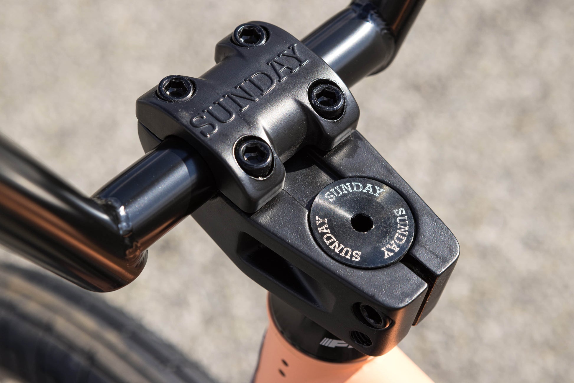 Sunday BMX Bikes Matte Peach / 20.75 / RHD Sunday Street Sweeper 20.75" TT Bike Seeley Matte Peach