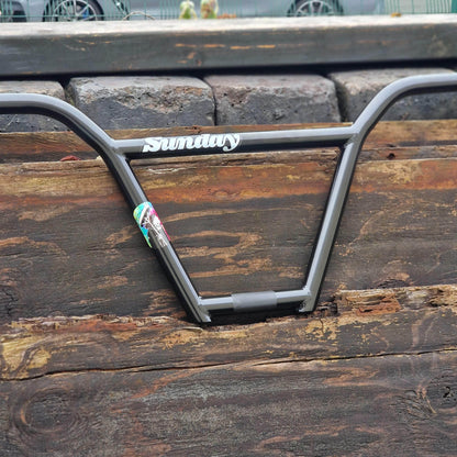 Sunday BMX Parts 9.25 / Rust Proof Black Sunday Street Sweeper 4 Piece Bars