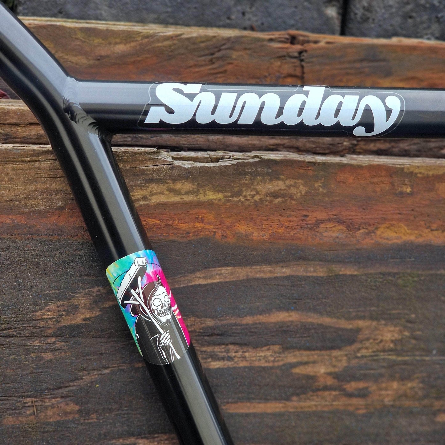 Sunday BMX Parts 9.25 / Rust Proof Black Sunday Street Sweeper 4 Piece Bars