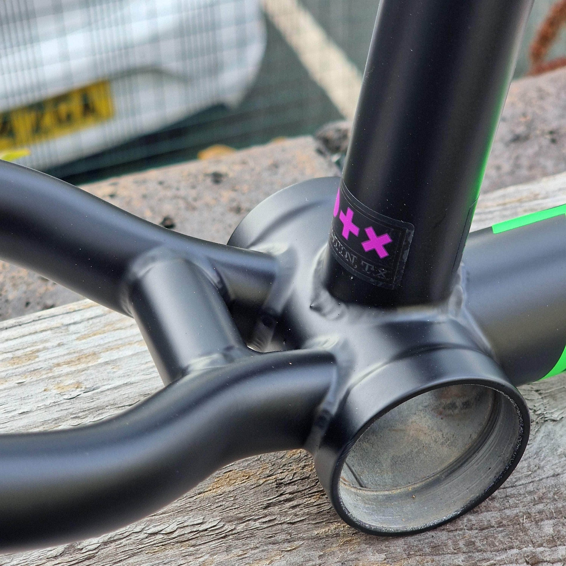 Sunday BMX Parts Sunday Street Sweeper Frame Matte Black