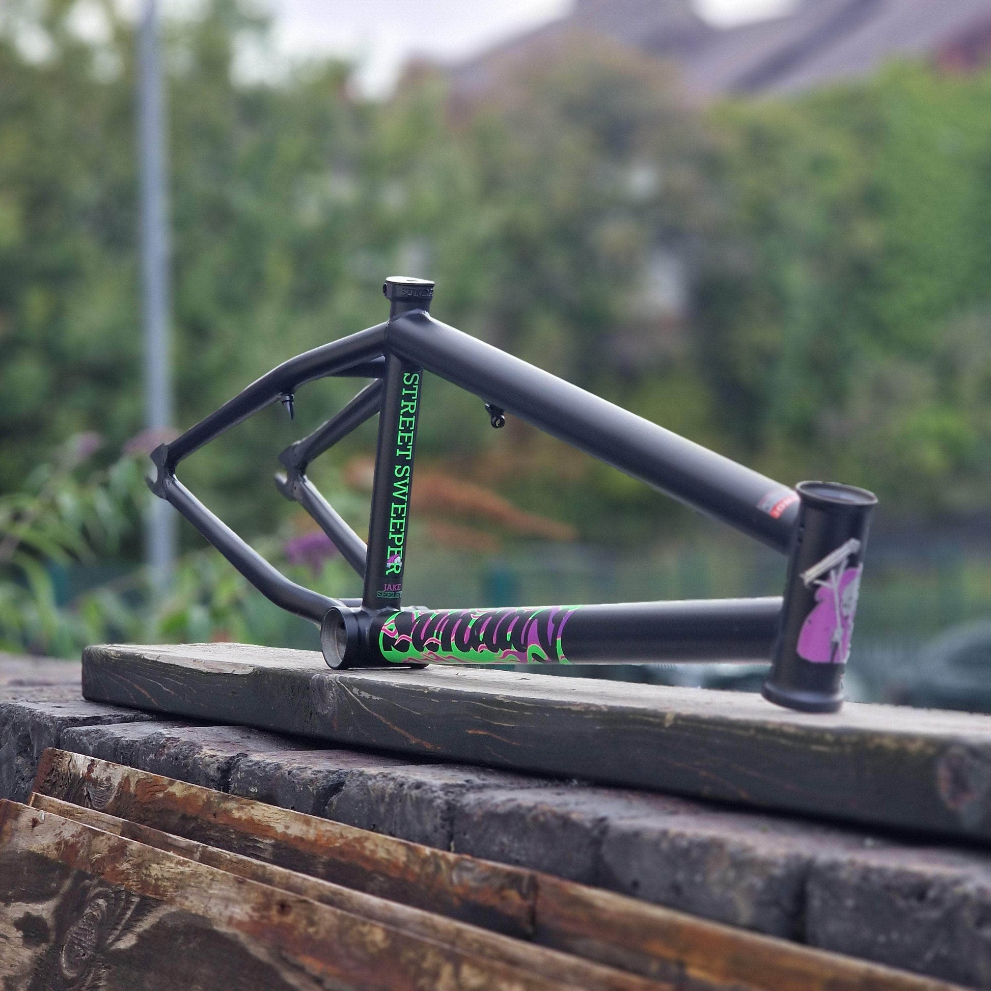 Sunday BMX Parts Sunday Street Sweeper Frame Matte Black