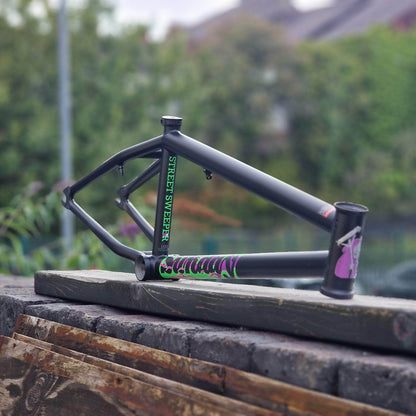 Sunday BMX Parts Sunday Street Sweeper Frame Matte Black