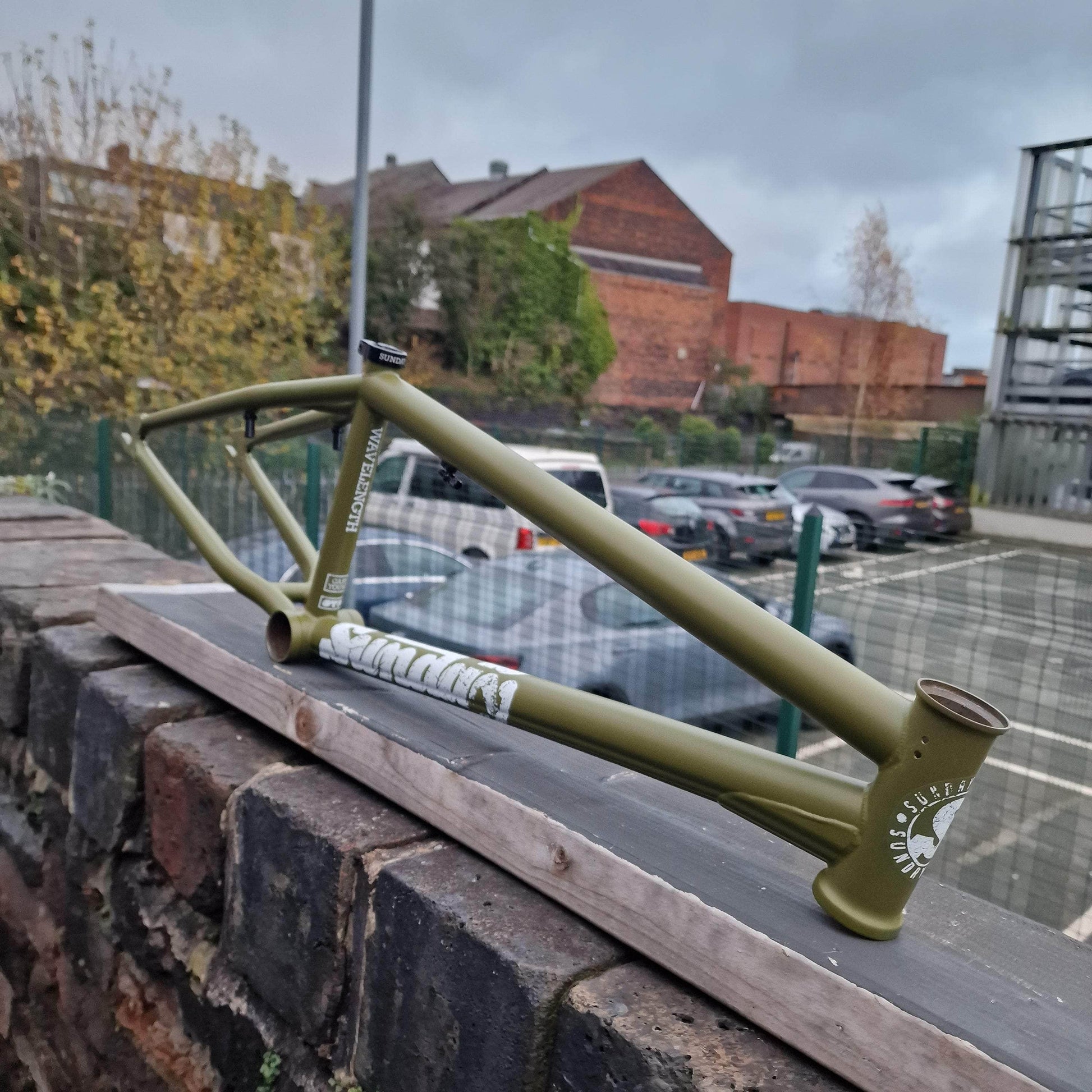 Sunday BMX Parts Sunday Wavelength Frame Matte Army Green