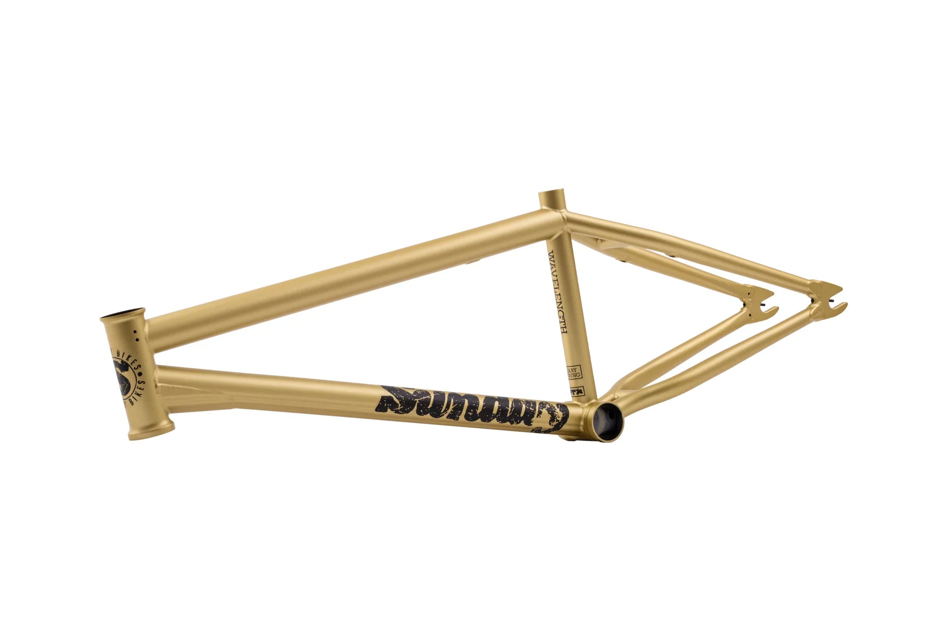 Sunday BMX Parts Sunday Wavelength Frame Matte Metallic Gold