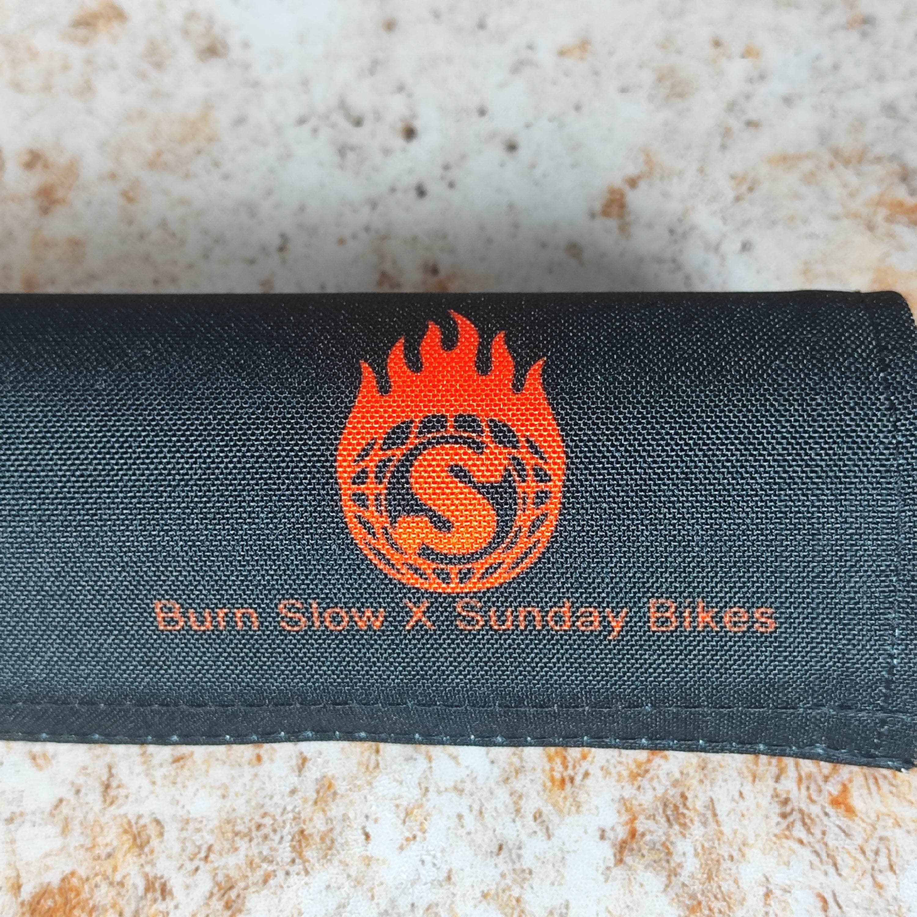 Sunday x Burn Slow BMX Pad Set Monarch / Branded | Alans BMX