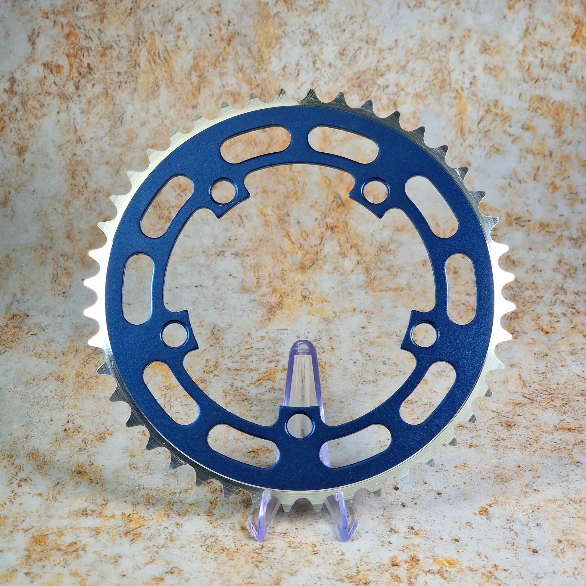 Tribal Bikes Old School BMX Blue / 44T SunTour - Style Alloy 5 Bolt 110 BCD Chainring
