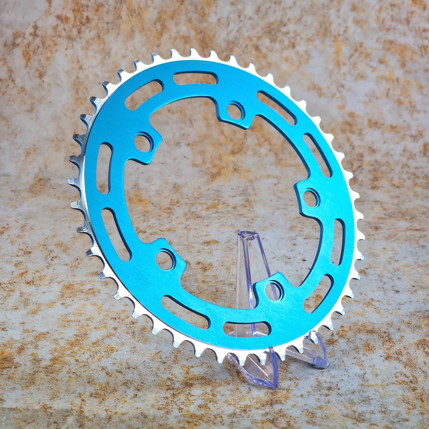 Tribal Bikes Old School BMX Blue / 44T SunTour - Style Alloy 5 Bolt 110 BCD Chainring