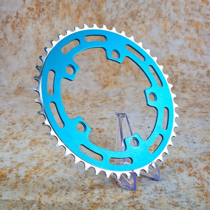 Tribal Bikes Old School BMX Blue / 44T SunTour - Style Alloy 5 Bolt 110 BCD Chainring