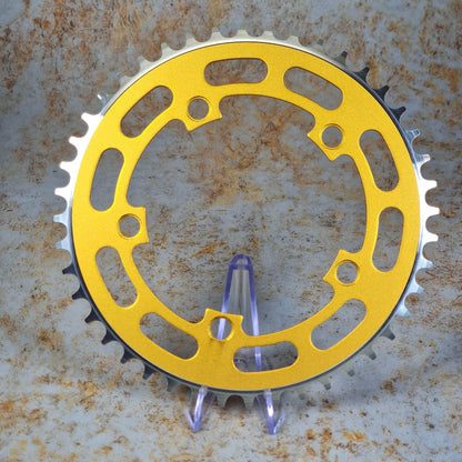 Tribal Bikes Old School BMX Gold / 44T SunTour - Style Alloy 5 Bolt 110 BCD Chainring