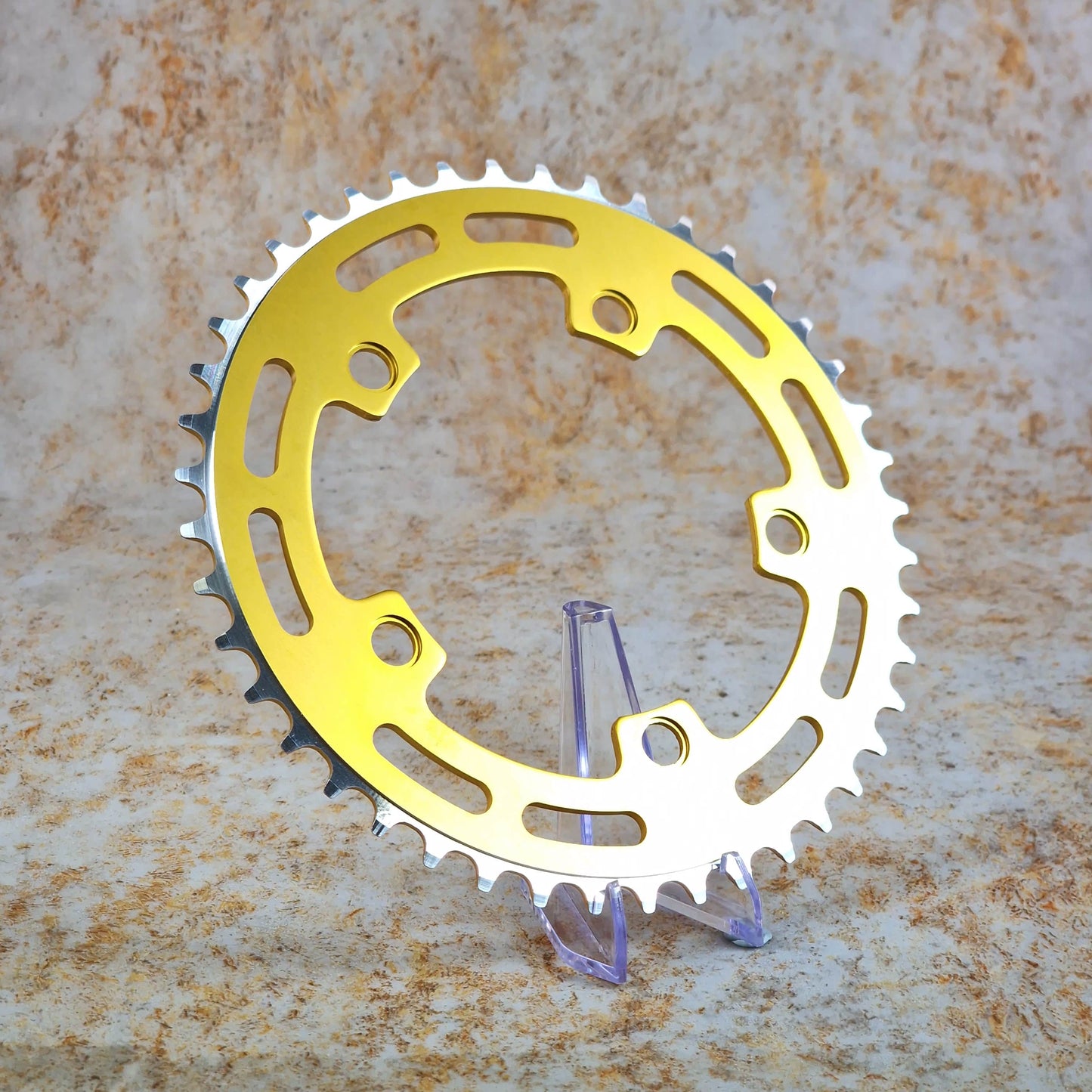 Tribal Bikes Old School BMX Gold / 44T SunTour - Style Alloy 5 Bolt 110 BCD Chainring