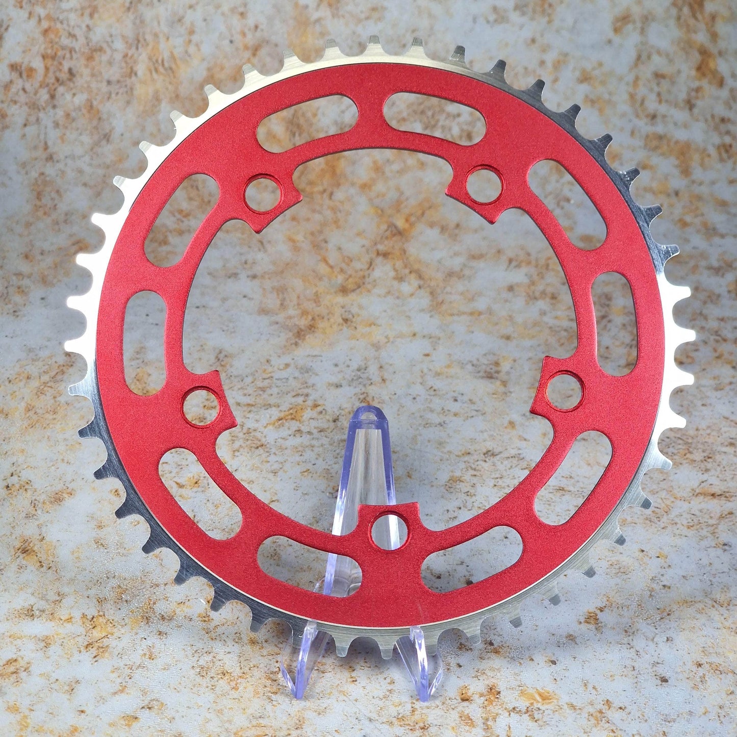 Tribal Bikes Old School BMX Red / 44T SunTour - Style Alloy 5 Bolt 110 BCD Chainring