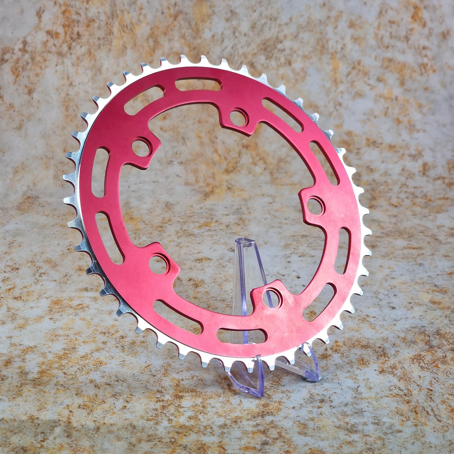 Tribal Bikes Old School BMX Red / 44T SunTour - Style Alloy 5 Bolt 110 BCD Chainring