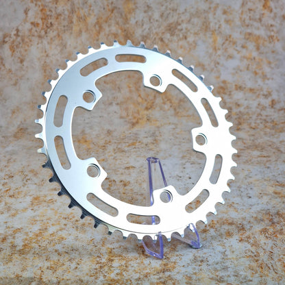 Tribal Bikes Old School BMX Silver / 44T SunTour - Style Alloy 5 Bolt 110 BCD Chainring