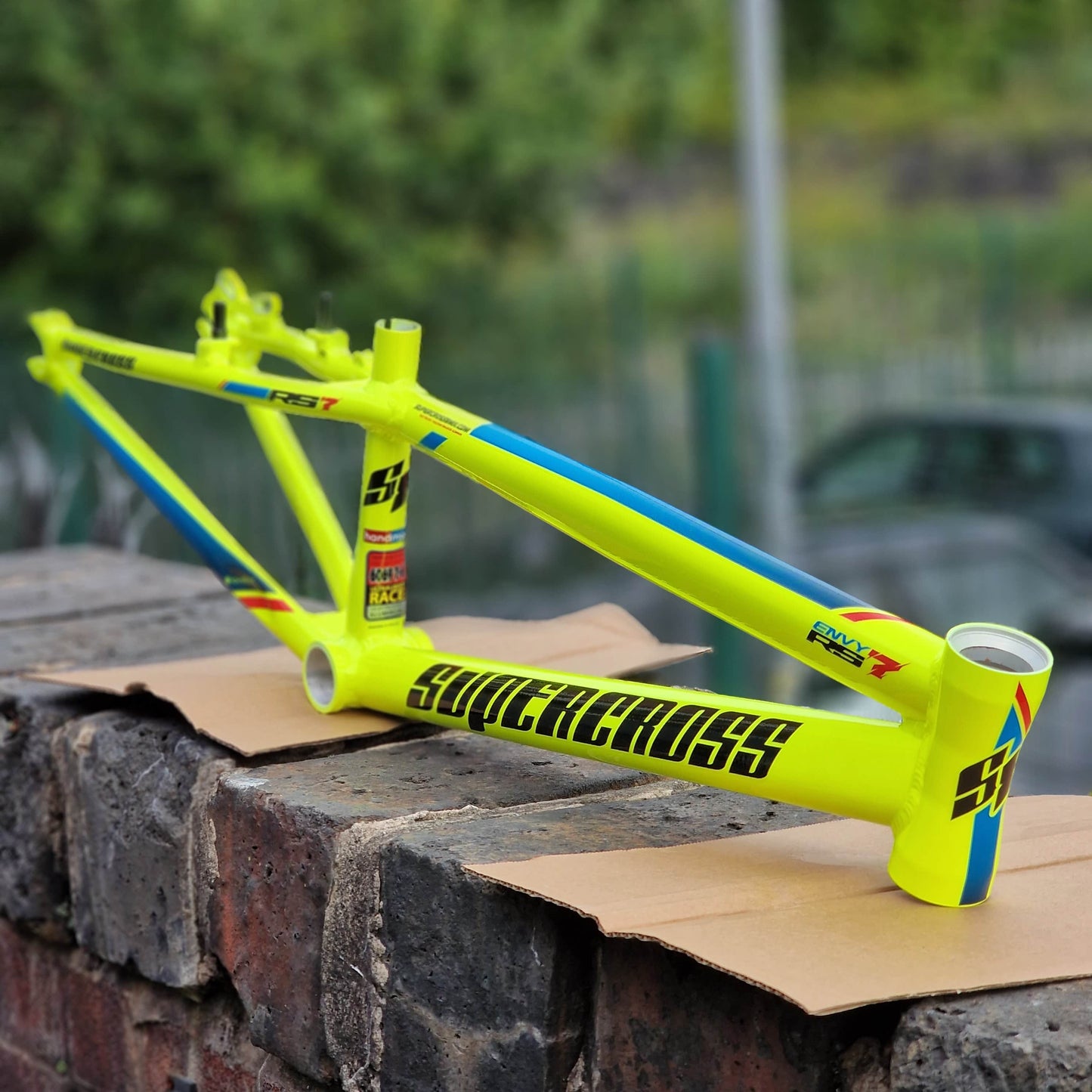 Supercross BMX BMX Racing Supercross BMX 2026 ENVY RS7 Race Frame Hi Vis Yellow