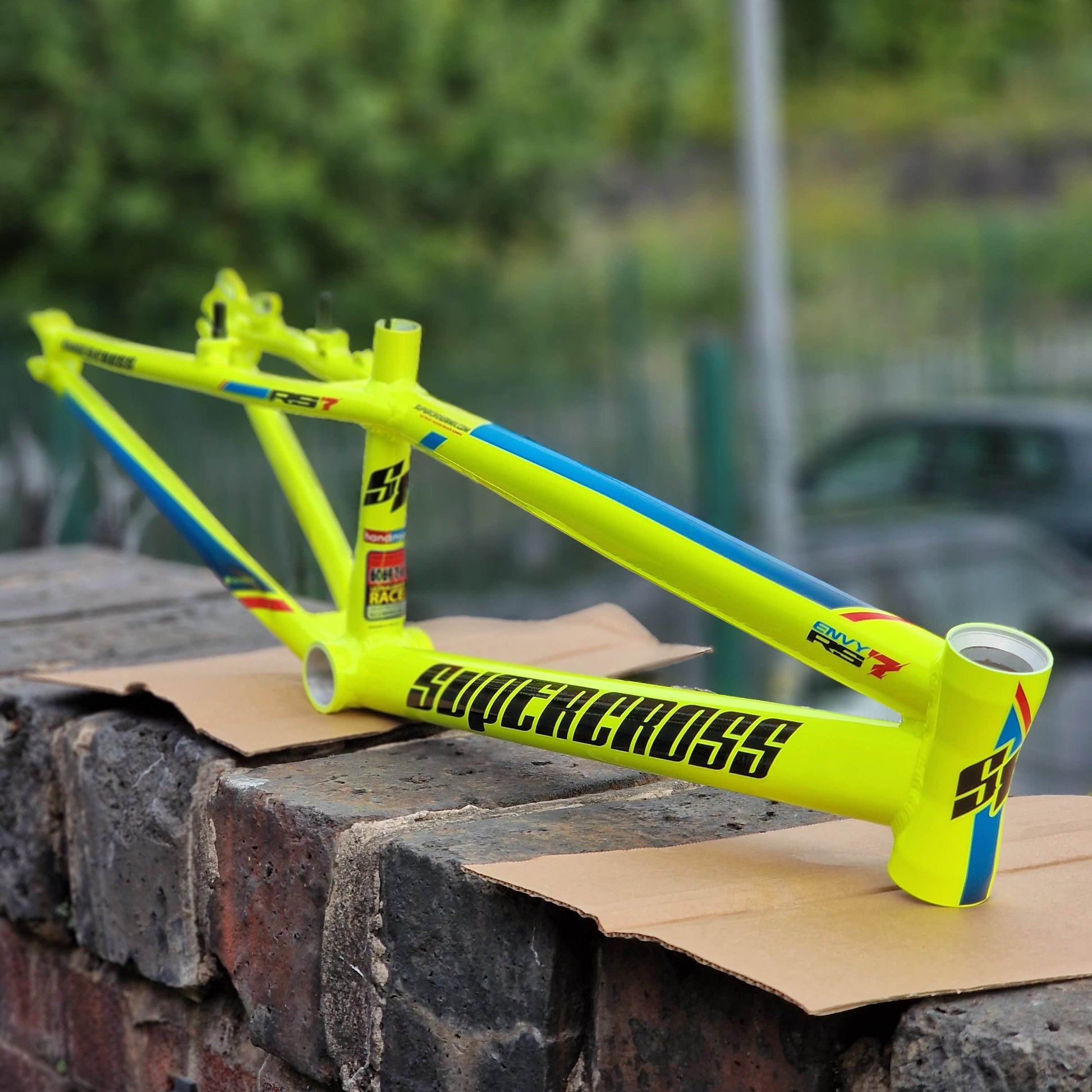 Supercross BMX BMX Racing Supercross BMX 2026 ENVY RS7 Race Frame Hi Vis Yellow