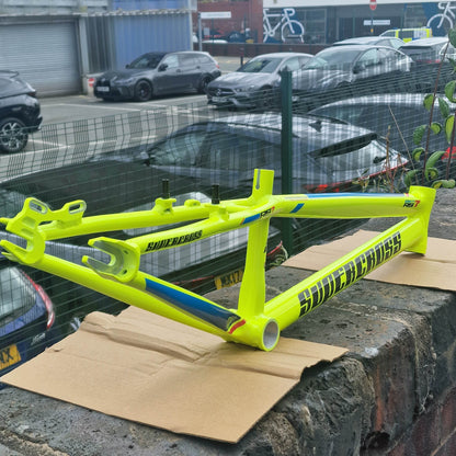 Supercross BMX BMX Racing Supercross BMX 2026 ENVY RS7 Race Frame Hi Vis Yellow
