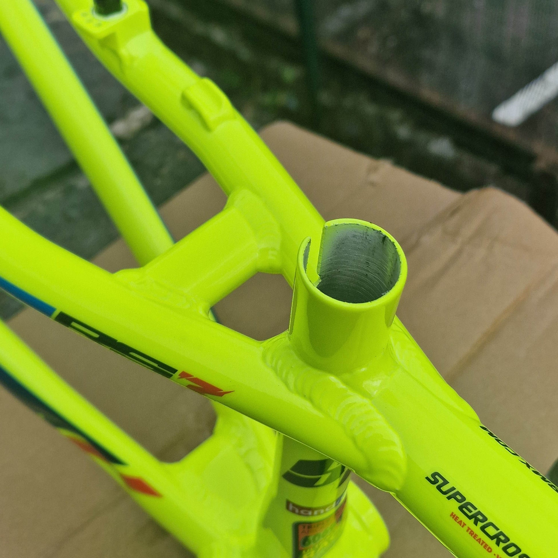 Supercross BMX BMX Racing Supercross BMX 2026 ENVY RS7 Race Frame Hi Vis Yellow