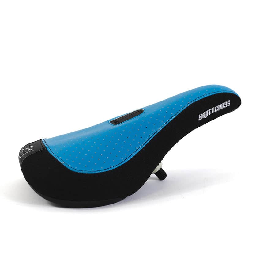 Supercross BMX BMX Racing Cyan Blue / Pivotal Supercross BMX Elite Pivotal Slim BMX Racing Seat