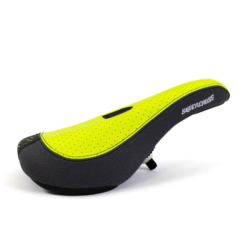 Supercross BMX BMX Racing Hi-Vis Yellow / Pivotal Supercross BMX Elite Pivotal Slim BMX Racing Seat
