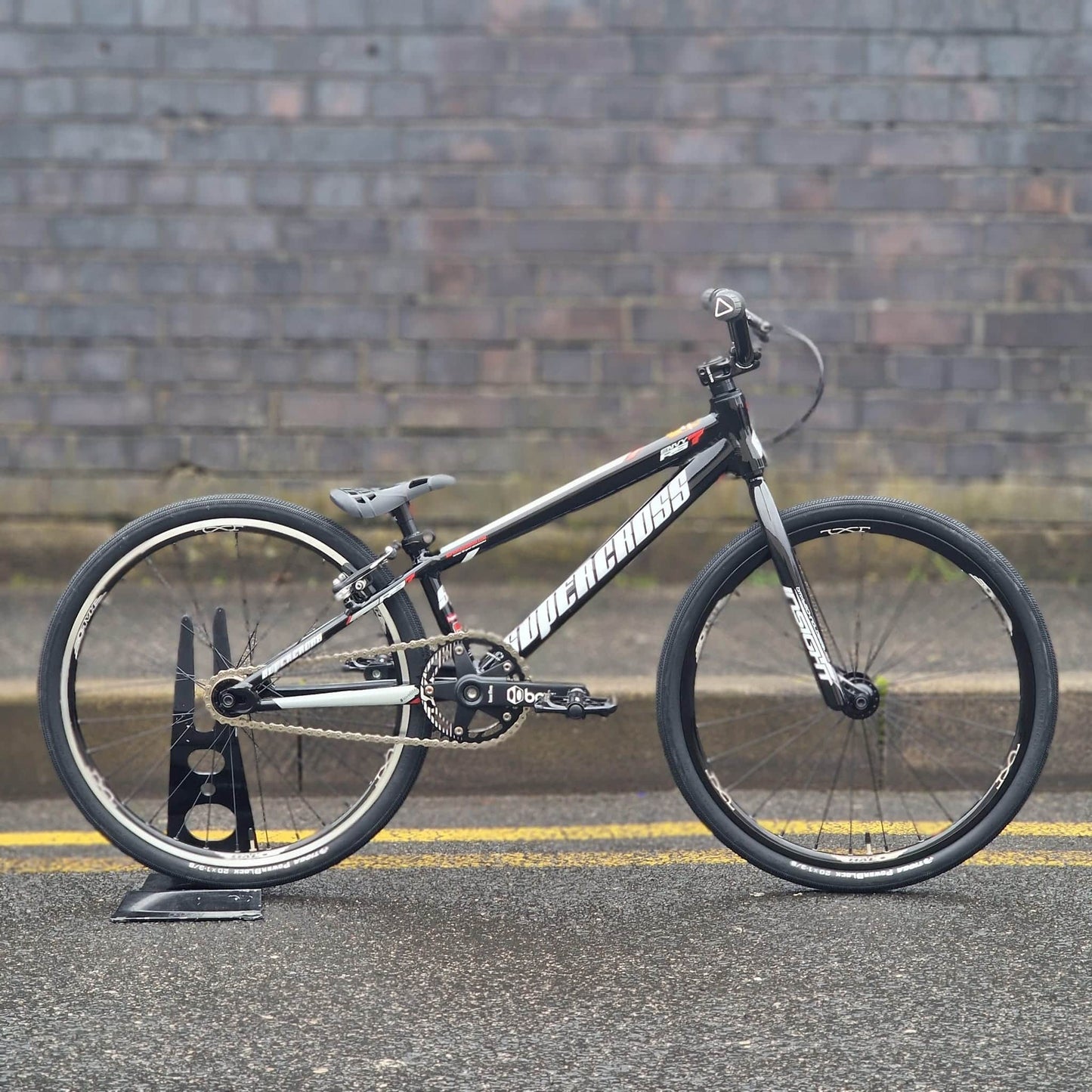 Supercross BMX BMX Racing Bikes Black / Mini Supercross BMX Envy RS7 Mini Custom Race Bike Black