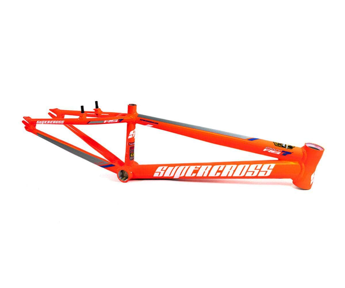 Supercross BMX BMX Racing Pro XL / Neon Orange Supercross BMX ENVY RS7 OS20 Triple Butted Aluminium BMX Race Frame