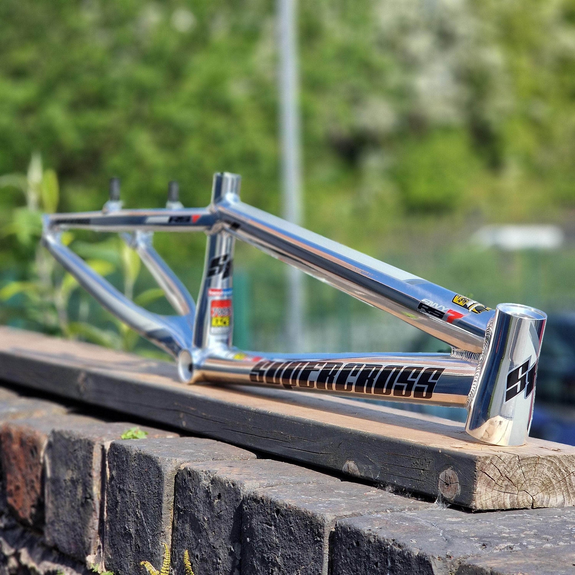 Supercross BMX ENVY RS7 BMX Race Frame Mirror Polished