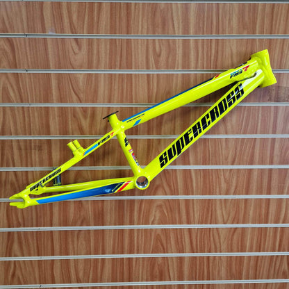 Supercross BMX BMX Racing Pro / Hi Vis Yellow Supercross BMX ENVY RS7 (PRO 20") Triple Butted Aluminium BMX Race Frame