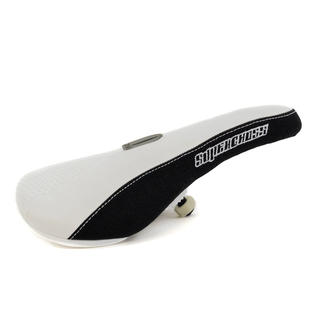 Supercross BMX BMX Racing Tuxedo (Black/White) Supercross BMX Pro Pivotal Slim BMX Racing Saddle