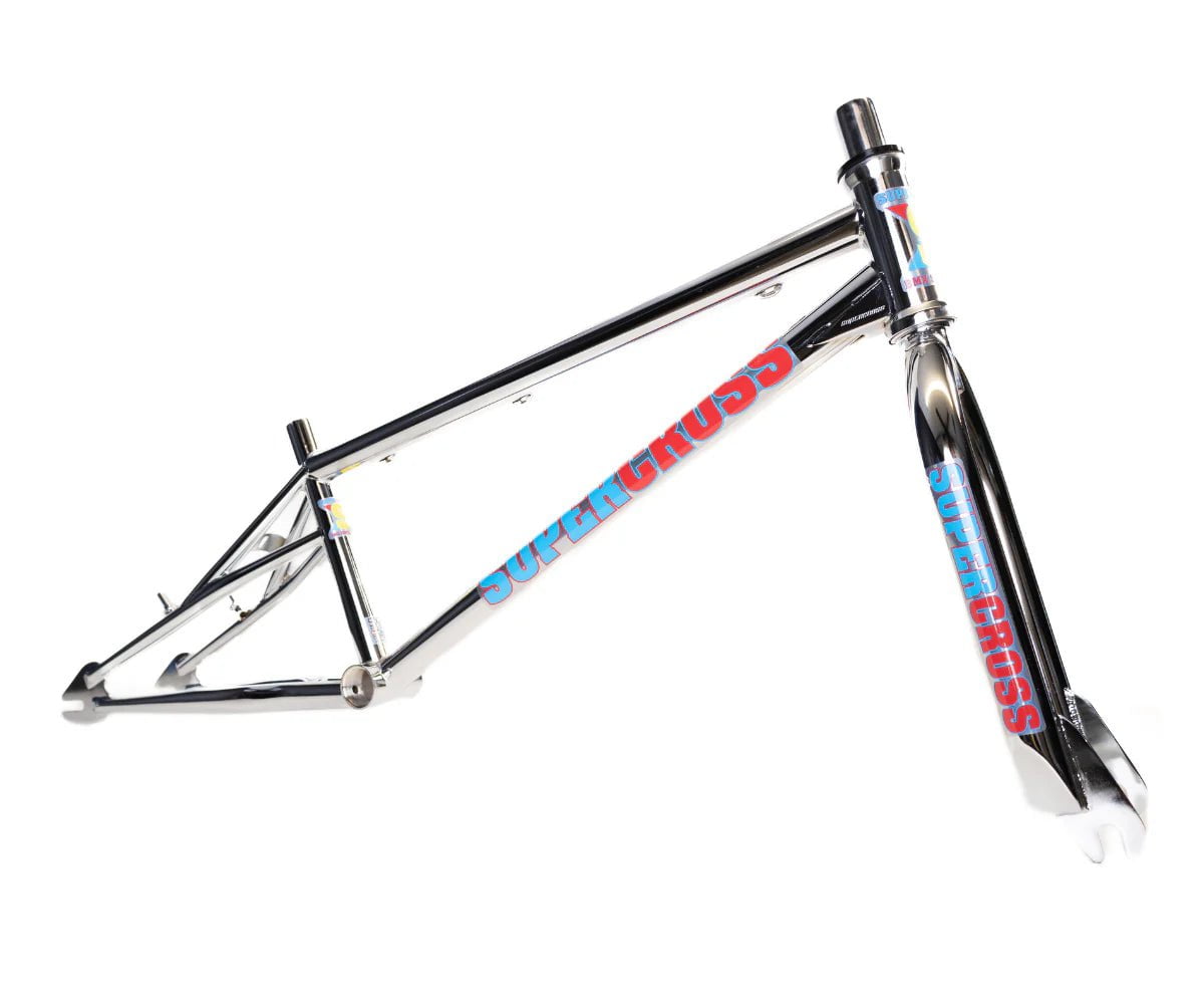 Supercross BMX BMX Racing 20" / Chrome Supercross BMX SX250 35 Year Anniversary Frame & Fork Kit Chrome