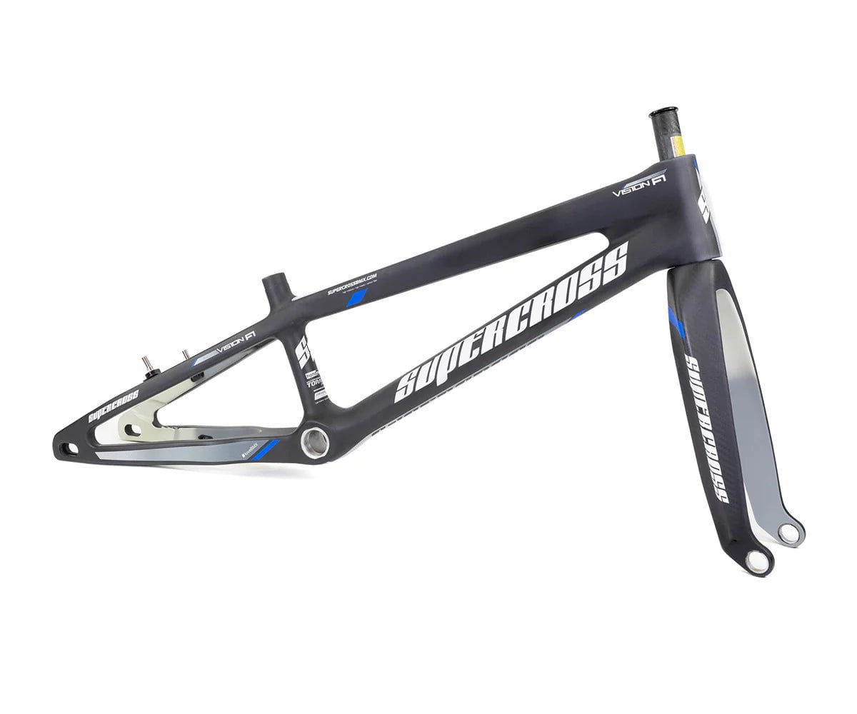 Supercross BMX BMX Racing Supercross BMX Vision F1 Carbon Fibre 24 Inch Racing Chassis