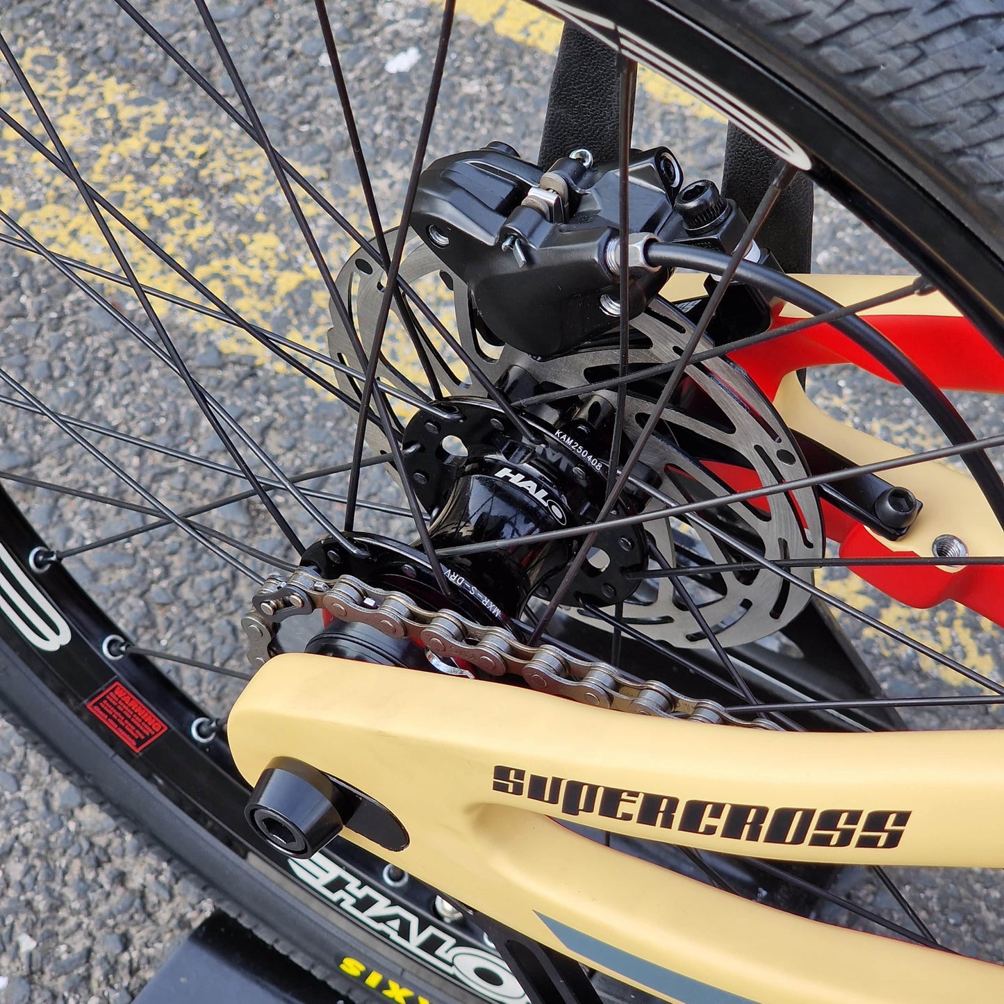 Supercross BMX BMX Racing Bikes Desert Fury / Pro XXL Supercross BMX Vision F1 Custom Race Bike Pro XXL Desert Fury