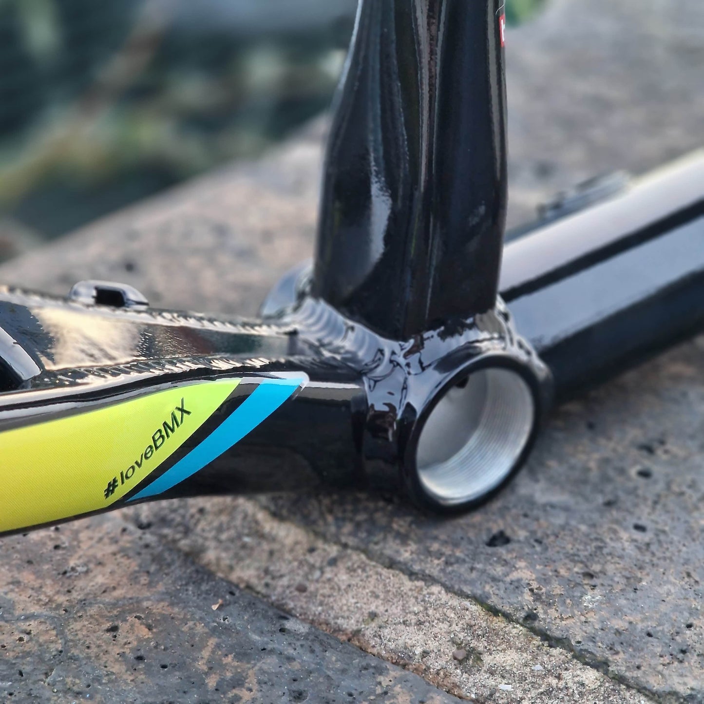 Supercross BMX BMX Racing Supercross BMX Vision RSX Aluminium Race Frame Black Chrome