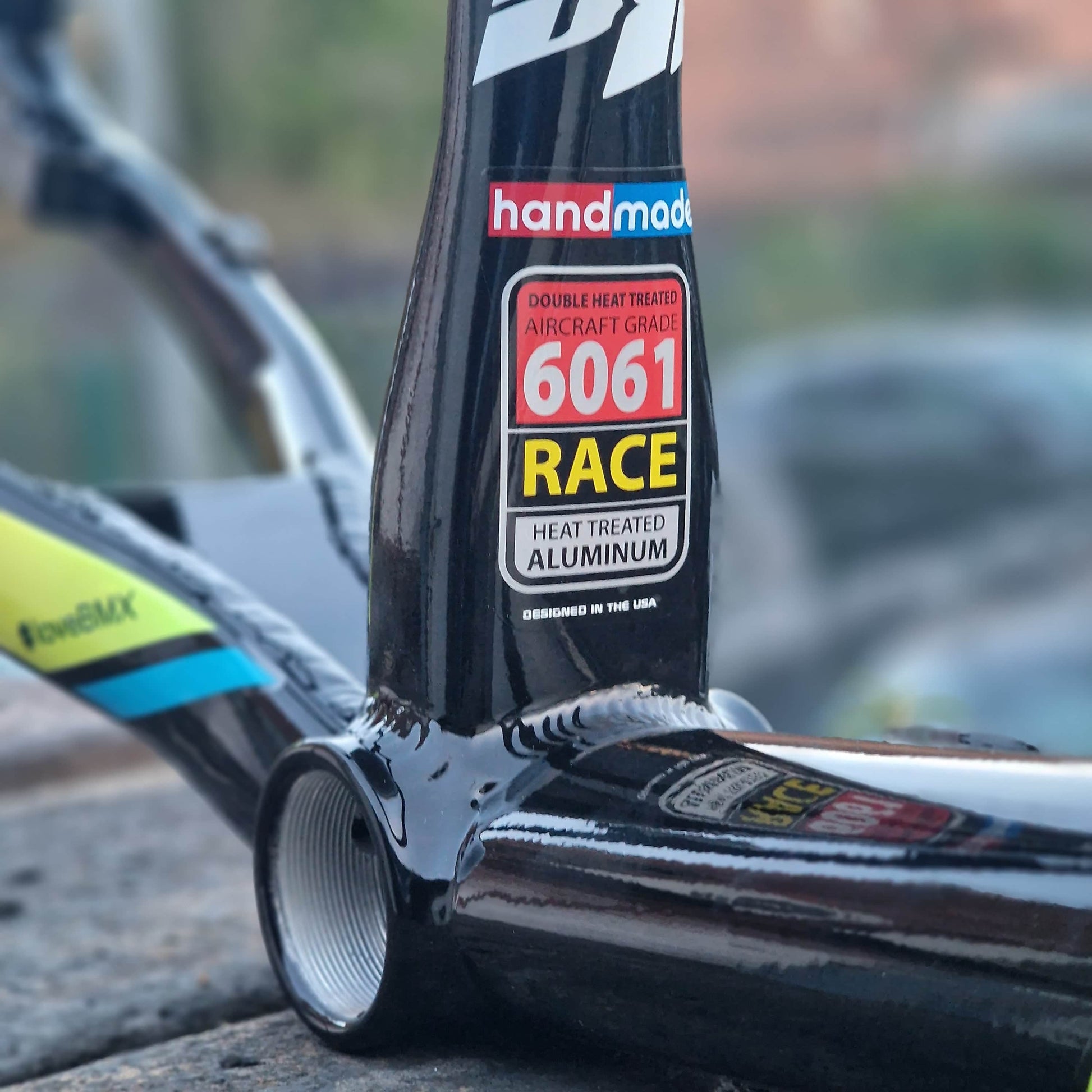 Supercross BMX BMX Racing Supercross BMX Vision RSX Aluminium Race Frame Black Chrome