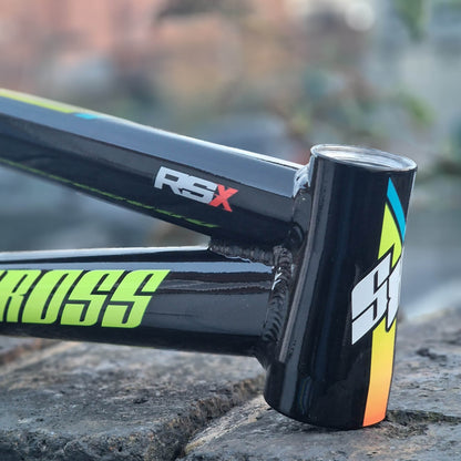 Supercross BMX BMX Racing Supercross BMX Vision RSX Aluminium Race Frame Black Chrome