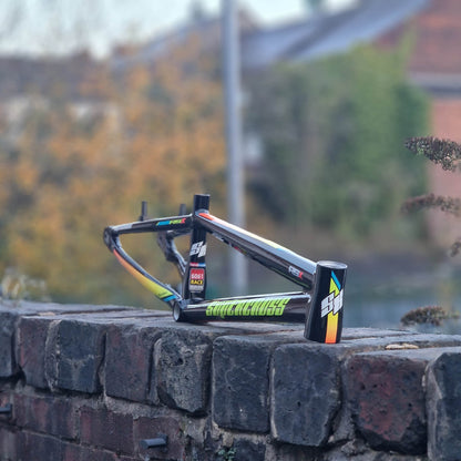 Supercross BMX BMX Racing Supercross BMX Vision RSX Aluminium Race Frame Black Chrome