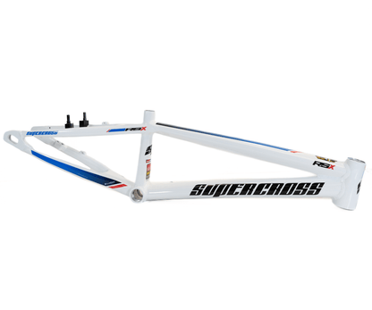 Supercross BMX BMX Racing Junior / White Supercross BMX Vision RSX Aluminium Race Frame