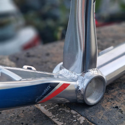 Supercross BMX BMX Racing Supercross BMX Vision RSX Aluminium Race Frame Mirror Polished