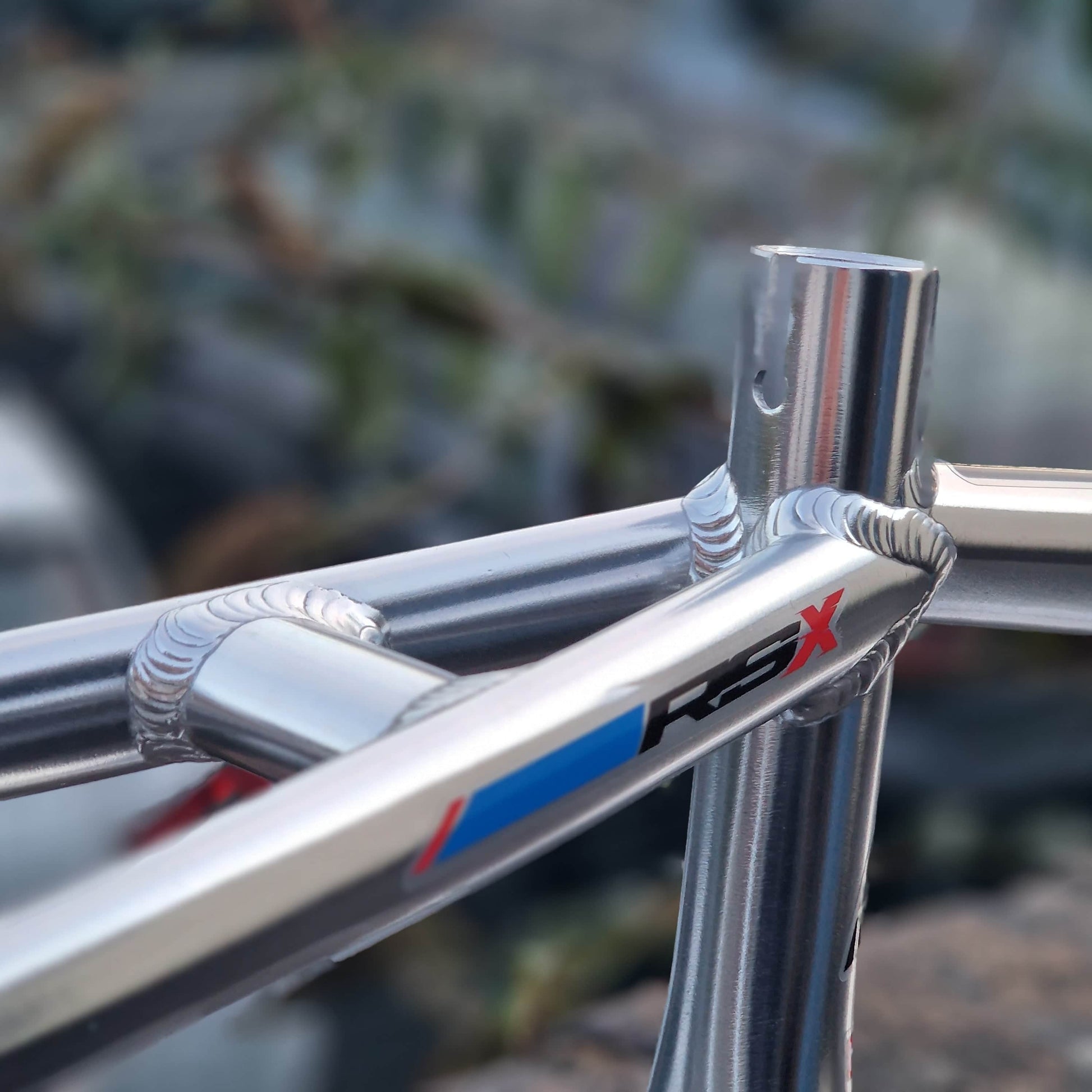 Supercross BMX BMX Racing Supercross BMX Vision RSX Aluminium Race Frame Mirror Polished