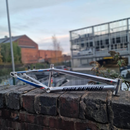 Supercross BMX BMX Racing Supercross BMX Vision RSX Aluminium Race Frame Mirror Polished