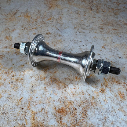 Suzue Old School BMX Suzue Small Flange Loose Ball Hubs Front Silver NOS