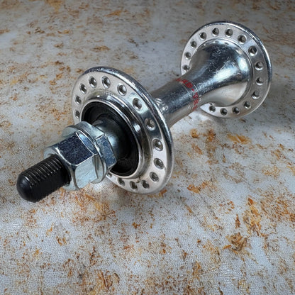 Suzue Old School BMX Suzue Small Flange Loose Ball Hubs Front Silver NOS