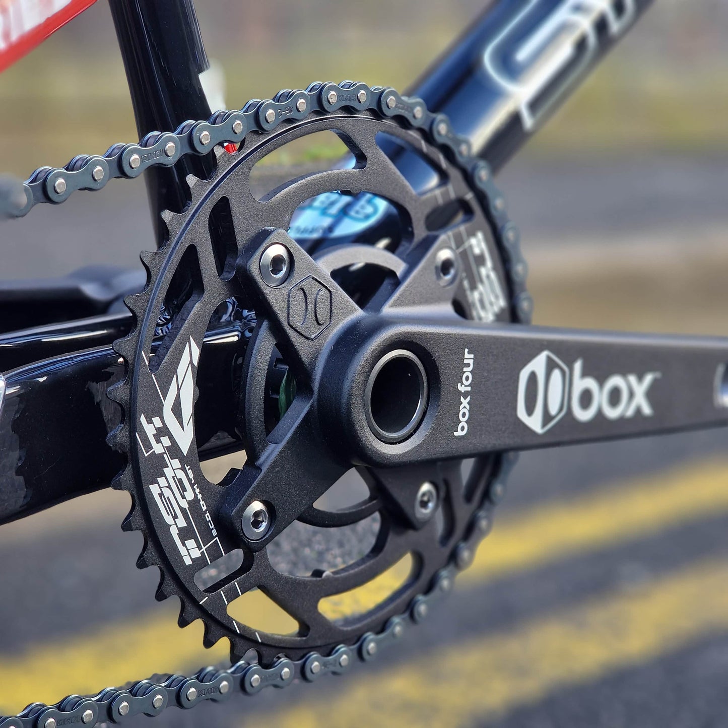 Syndyt BMX Racing red / Expert XL Syndyt SYB Expert XL Custom Race Bike Red